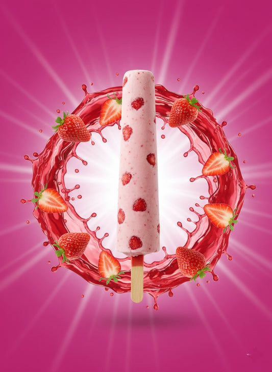 REAL STRAWBERRY KULFI